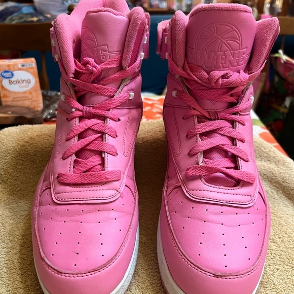 Ewing 33 Hi National Breast Cancer Foundation Sneakers Size 10.5\